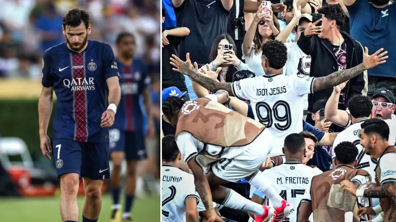 Botafogo beat PSG in club world cup