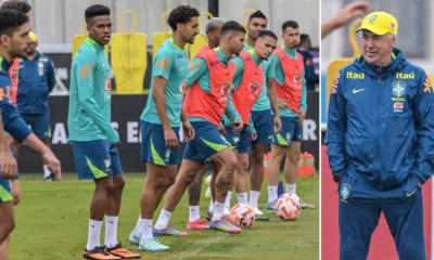 Brazil's first match under Ancelotti