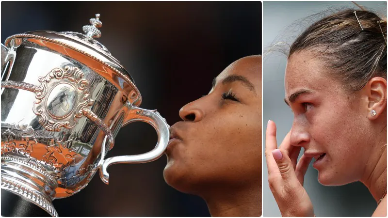 Coco Gauff wins French Open 2025, sabalenka crying