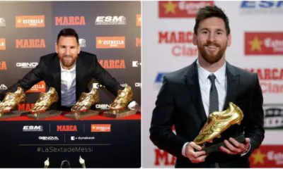 Golden Boots Does Messi