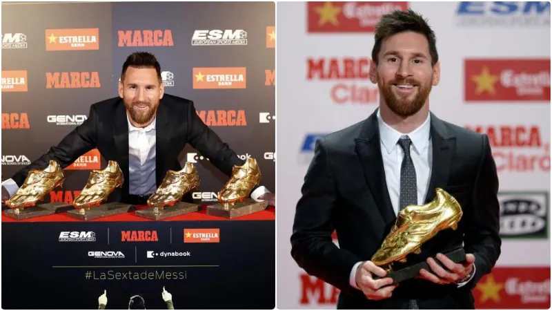 Golden Boots Does Messi