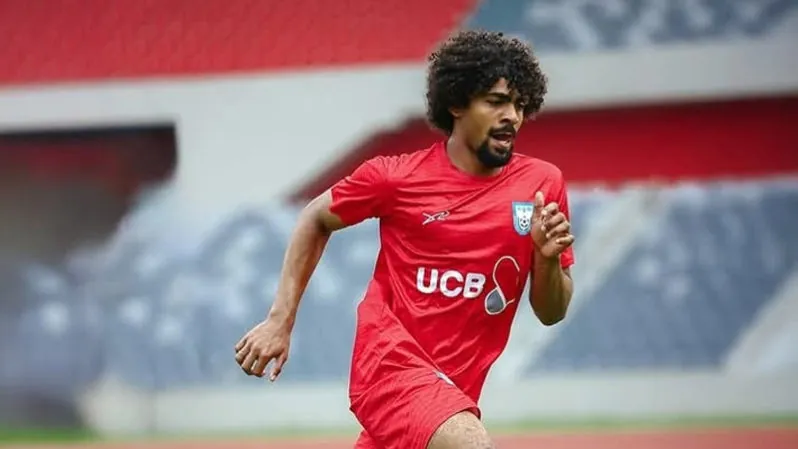 Hamza's first goal for Bangladesh