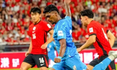 India loses to Hong Kong