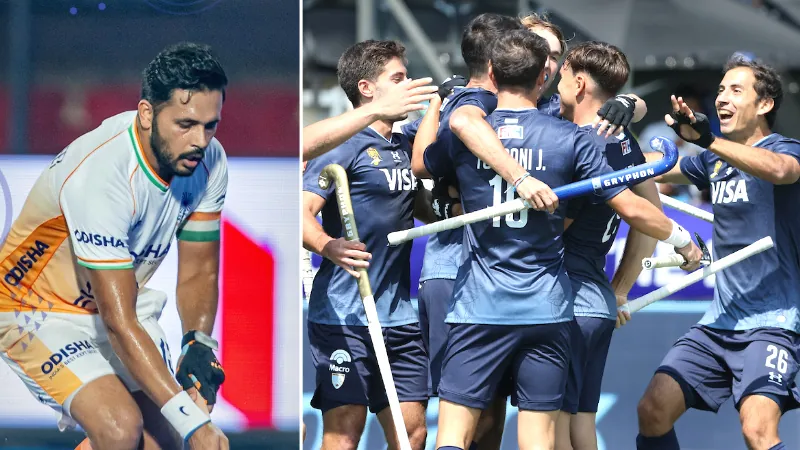 India vs Argentina hockey match