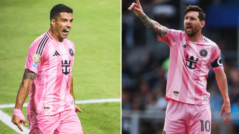 Inter Miami; Lionel Messi and Luiz Suarez