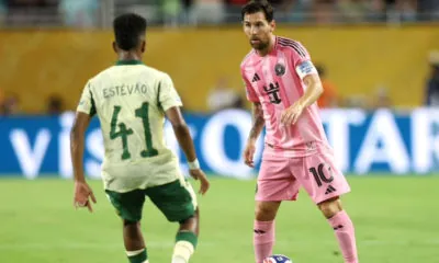 Lionel Messi in club world cup match for Inter Miami