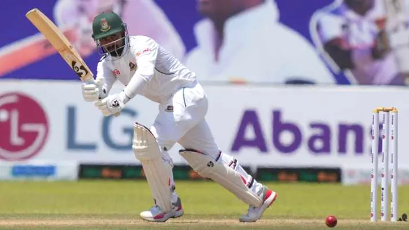 Litton Das in Test match