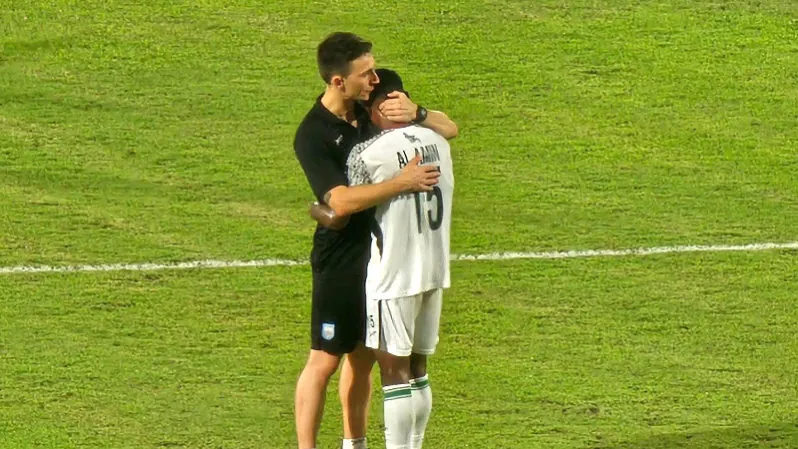 MD Al-Amin Islam after Singapore match