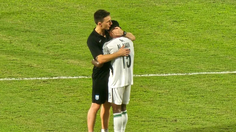 MD Al-Amin Islam after Singapore match