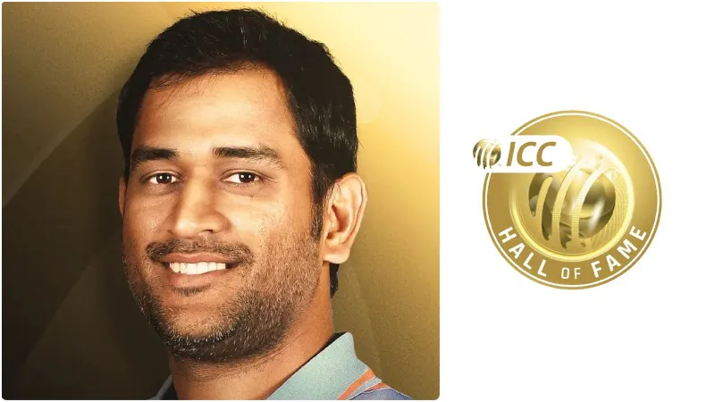 MS Dhoni ICC Hall of Fame 2025