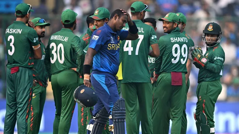 Mathews' 'timed out' in discussion again ahead of Bangladesh series