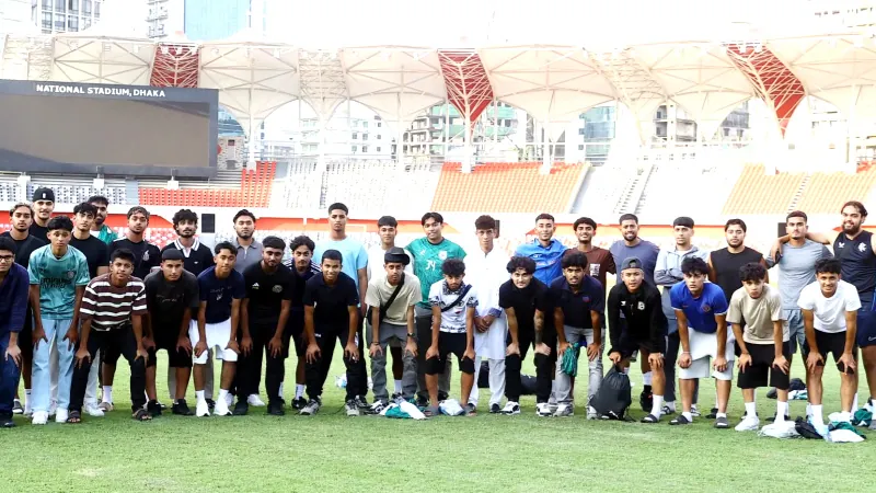 Migrant footballers in BFF trial