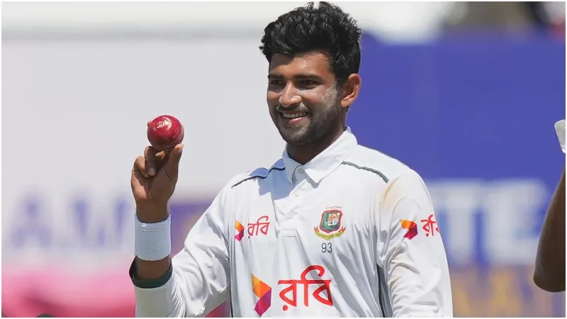 Nayeem Hasan picked up a five