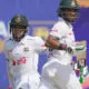 Nazmul Shanto and Mushfiqur Rahim partnership