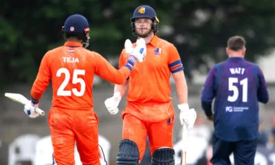 Netherlands makes history by chasing 370 run of Scotland