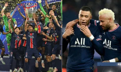 Neymar and Mbappe messages after PSG won UCL