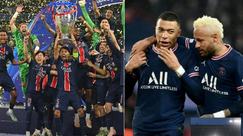 Neymar and Mbappe messages after PSG won UCL