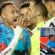 Neymar junior got red card after goal with hand
