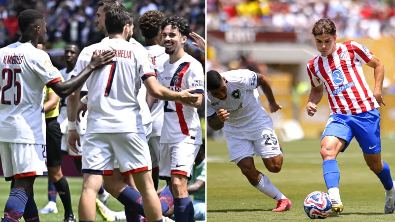 PSG in super sixteen; bad luck for Atletico Madrid