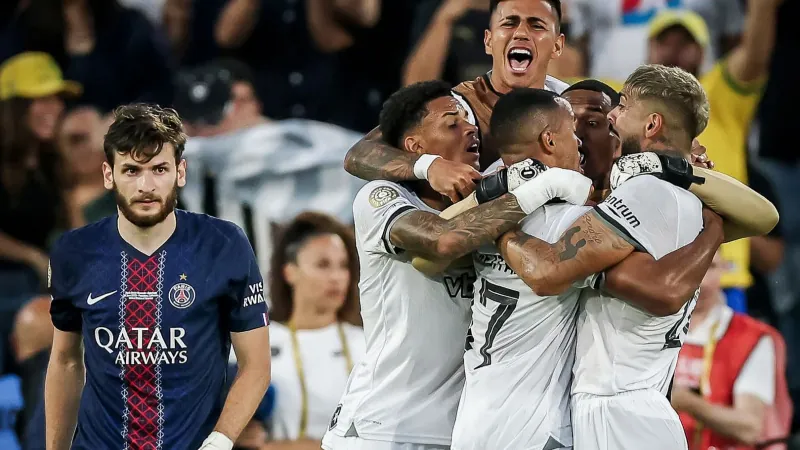 PSG lost against Botafogo