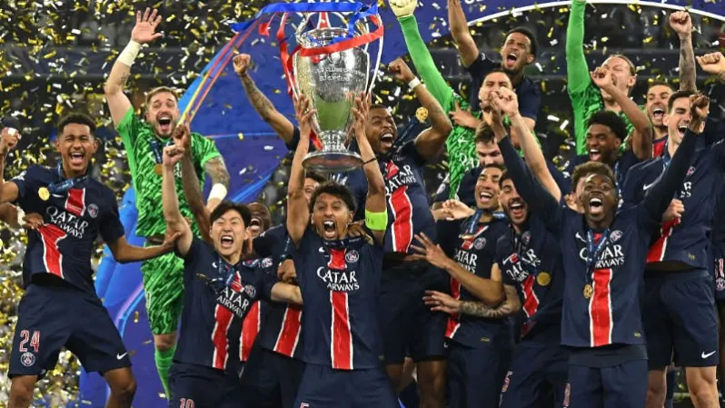 PSG won UEFA champions league
