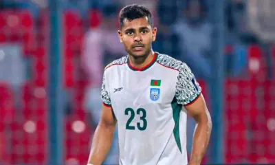 Shamit Shome's first match for Bangladesh