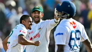 Taijul takes wicket