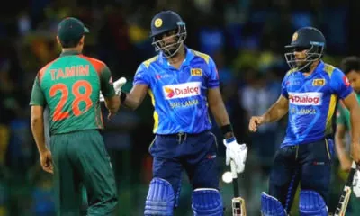 Tamim Iqbal and Angelo Matthews