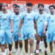 The first day of the footballers who came to the tria for Bangladesh Football l
