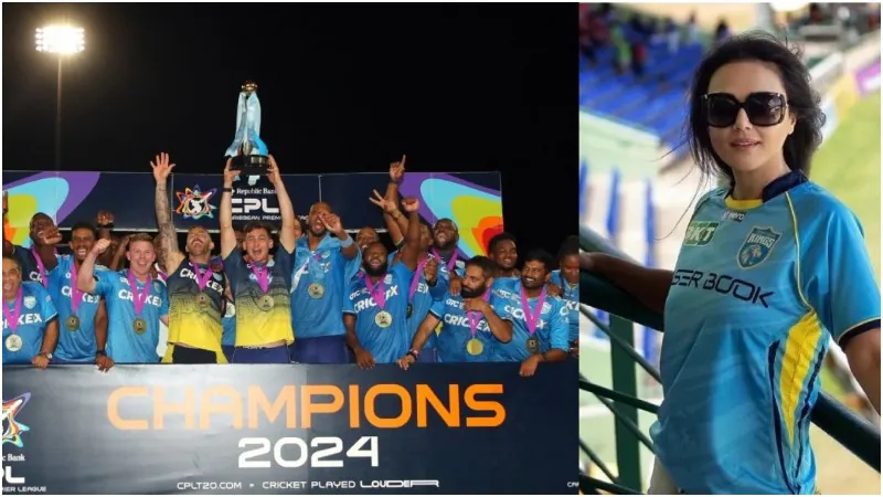 preity zinta Saint Lucia Kings 2