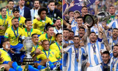 Argentina-Brazil – who has how many titles