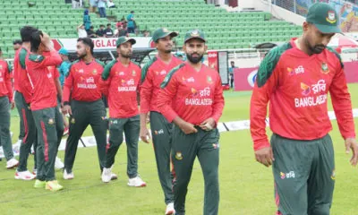 Bangladesh Cricket Team lead by Litton