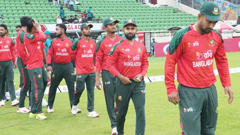 Bangladesh Cricket Team lead by Litton