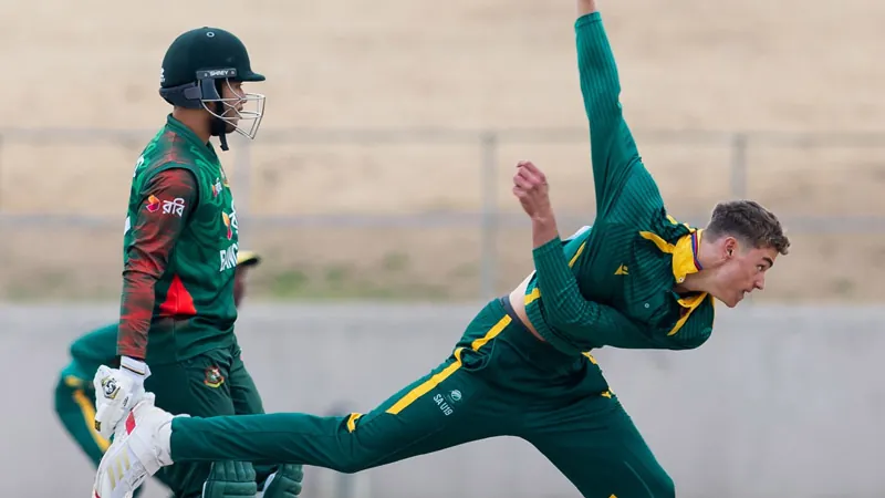 Bangladesh U19 vs South Africa U19_3rd ODI