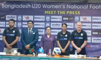Bangladesh U20 Women Football team Fress Meet
