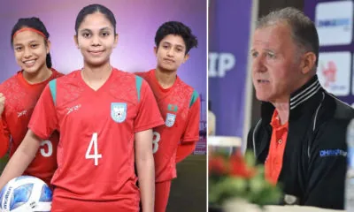 Bangladesh U20 team and Peter Butler