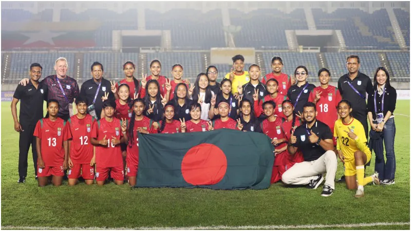 Bangladesh Women Football team 2