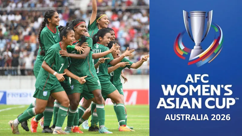 Bangladesh in Group B of the Women's Asian Cup