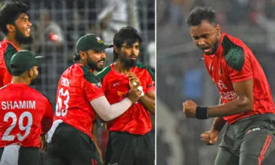Bangladesh take 5 wickets of Pakistan for 15 runs