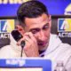 Di Maria broke down in tears upon returning home at the age of 37