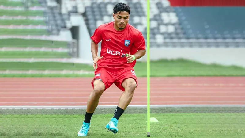 Fahamedul traing in Bangladesh Jersey