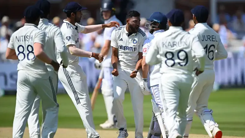 India got bad news during the Lord's Test