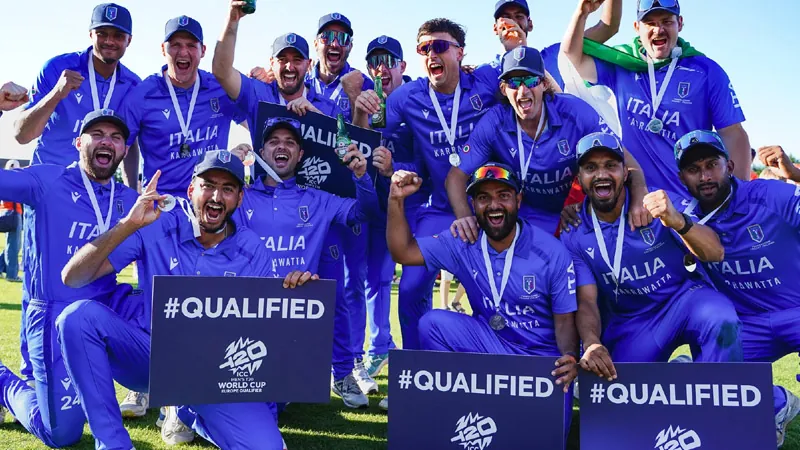 Italy qualified for 2026 T20 WC