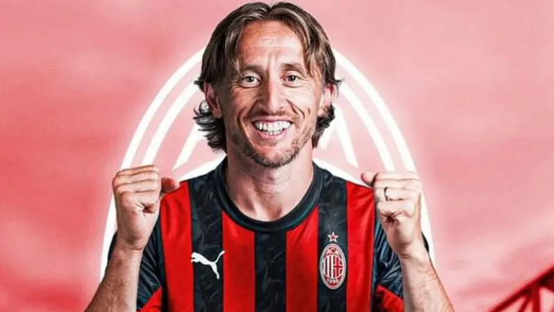 Luka Modric now at AC Milan