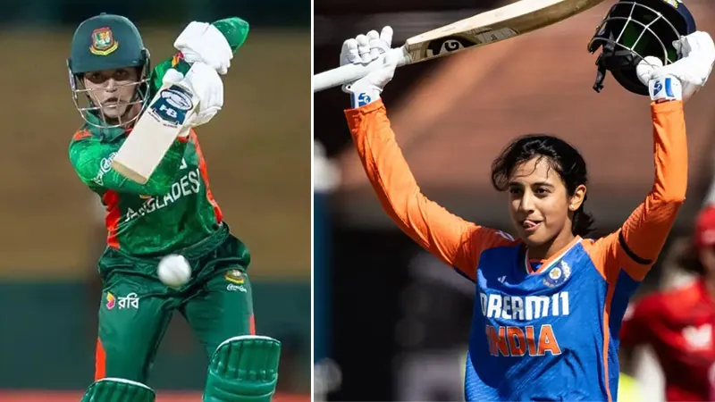 Mandhana rises in rankings with record century, Joty also advances