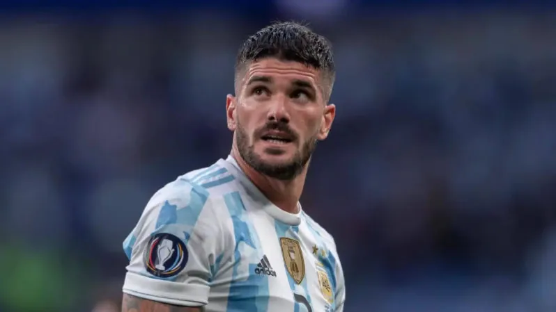Messi's national team teammate Rodrigo de Paul.