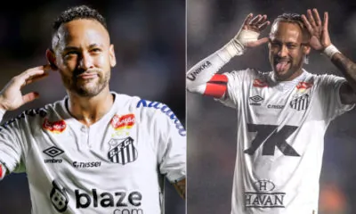 Neymar Junior in Santos FC