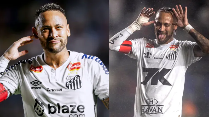 Neymar Junior in Santos FC