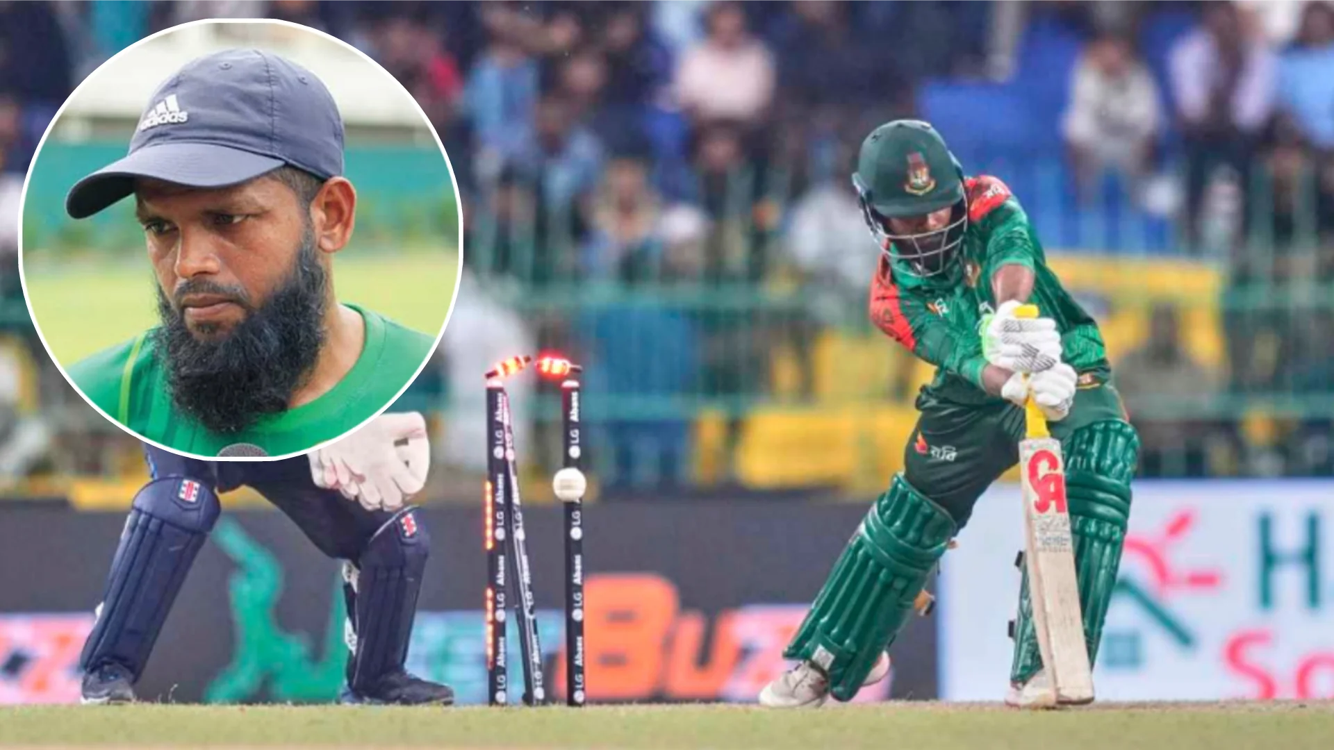Razin Saleh talk about Bangladesh wicket fall