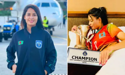 Sanjida Akhter women footballer